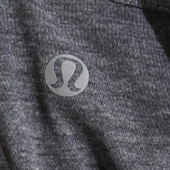 Lululemon Track To Reality Pant Heathered Texture Printed Grey Deep Coal / Black - Picture 10 of 12